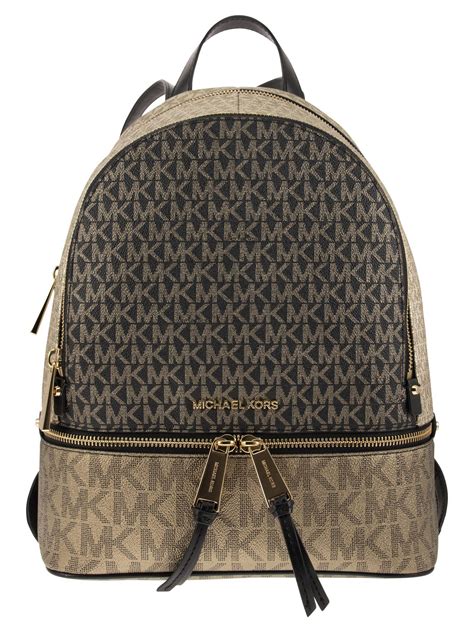 michael kors rhea tape backpack|Michael Kors rhea colorblock backpack.